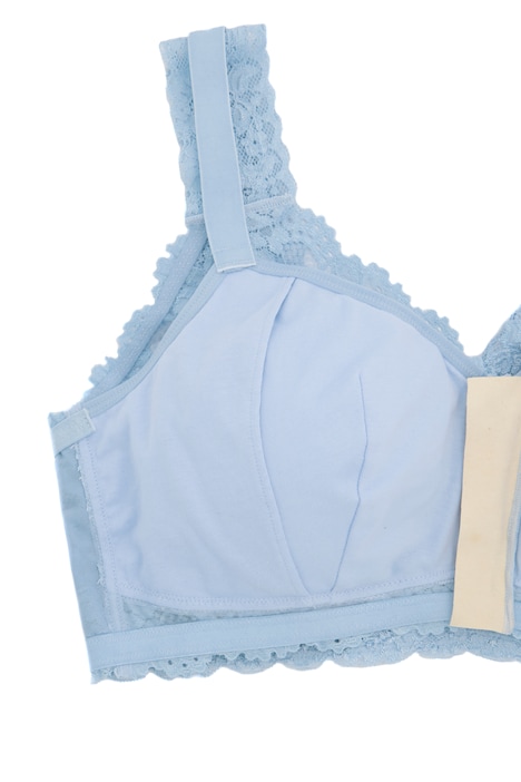 Bralette, Spitze, Reißverschluss, ohne Bügel