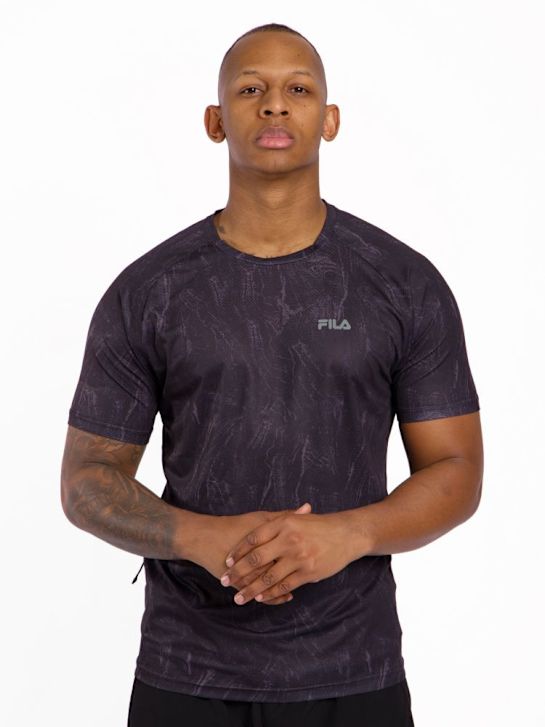 FILA T-Shirt Schwarz