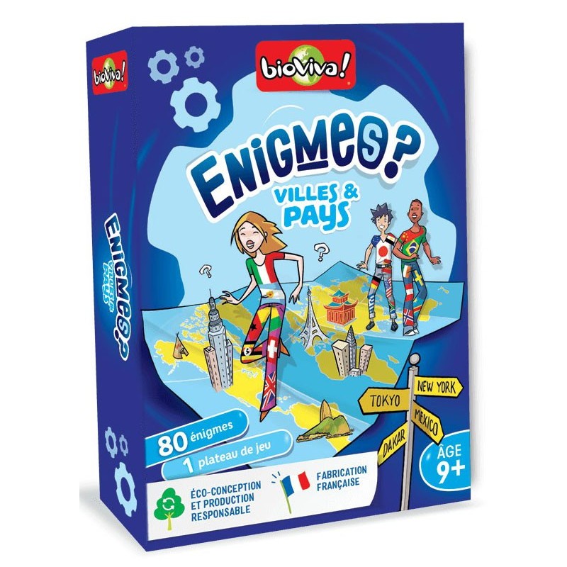 Enigmes - Villes et Pays