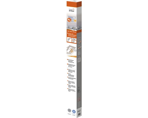 Vliegenhor voor dakramen met zonwering, zonder boren, grijs, 140x170 cm