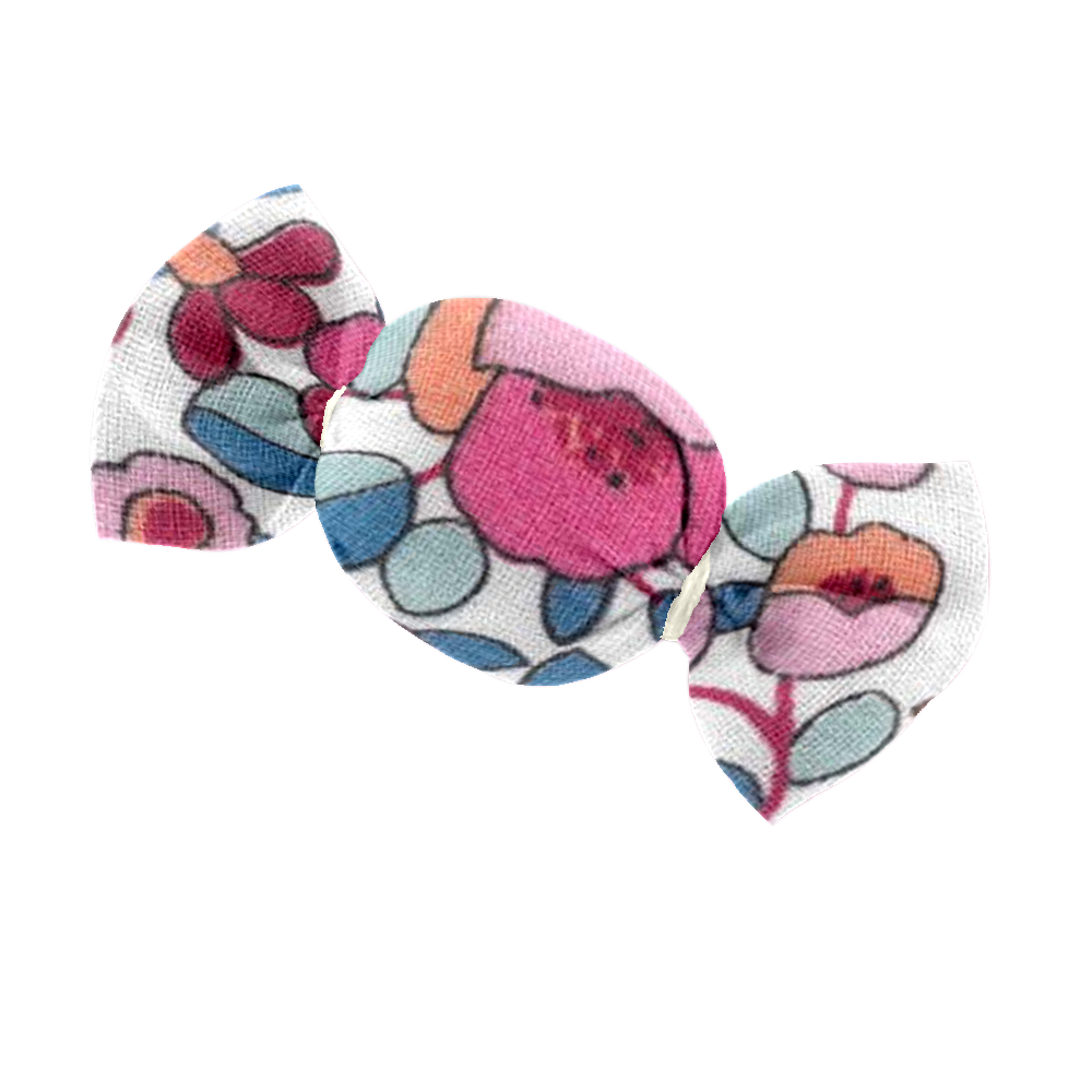 Petite Barrette Mini Bonbon Boutons Rose