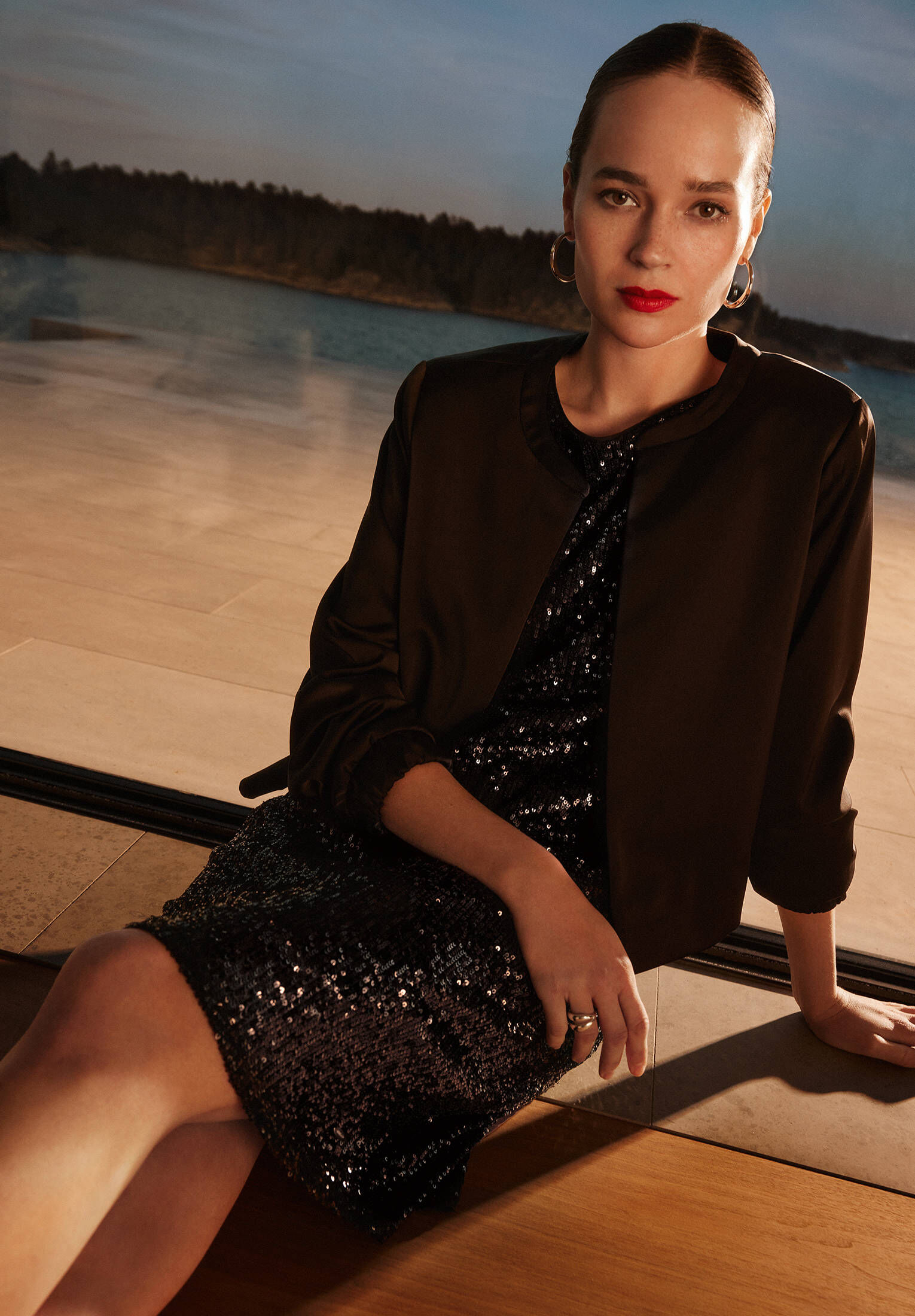 Betty & Co| Damen Blazerjacke