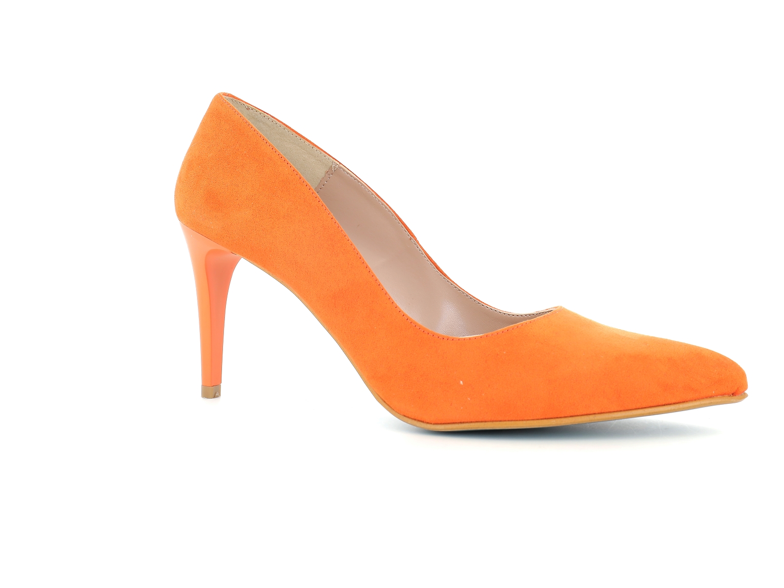 Giulia-REGINE velours Orange
