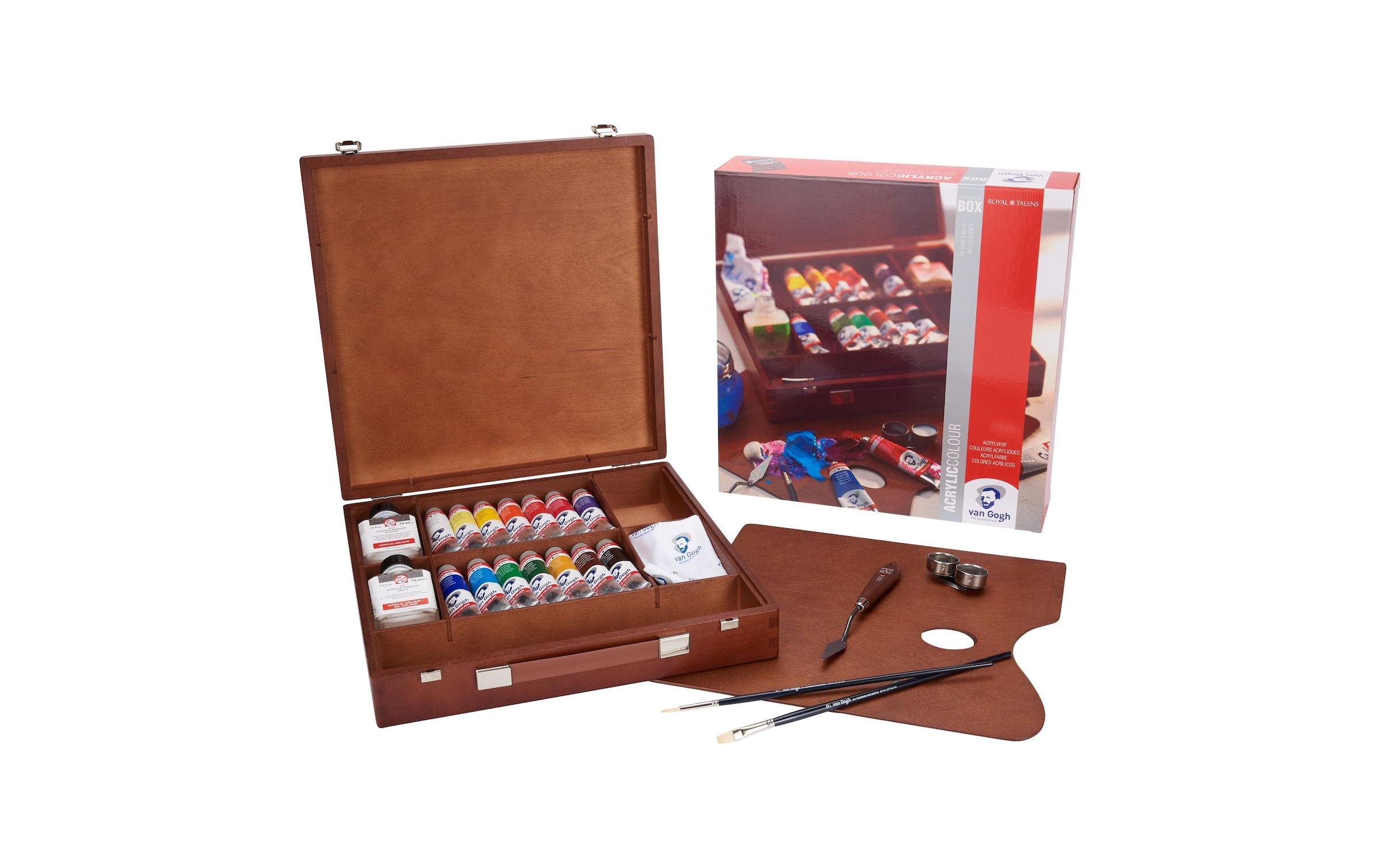 Acrylfarbe »Van Gogh Inspiration Malkasten, 40 ml, Mehrfarbig« 21 Stk. tlg.