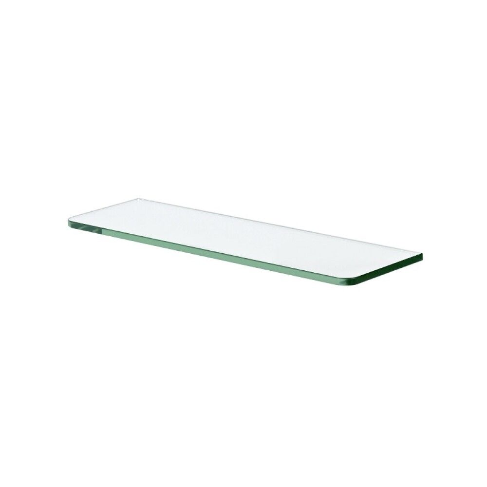 HYLLEPLATE DOLLE STANDARD 8X120X400MM GLASS