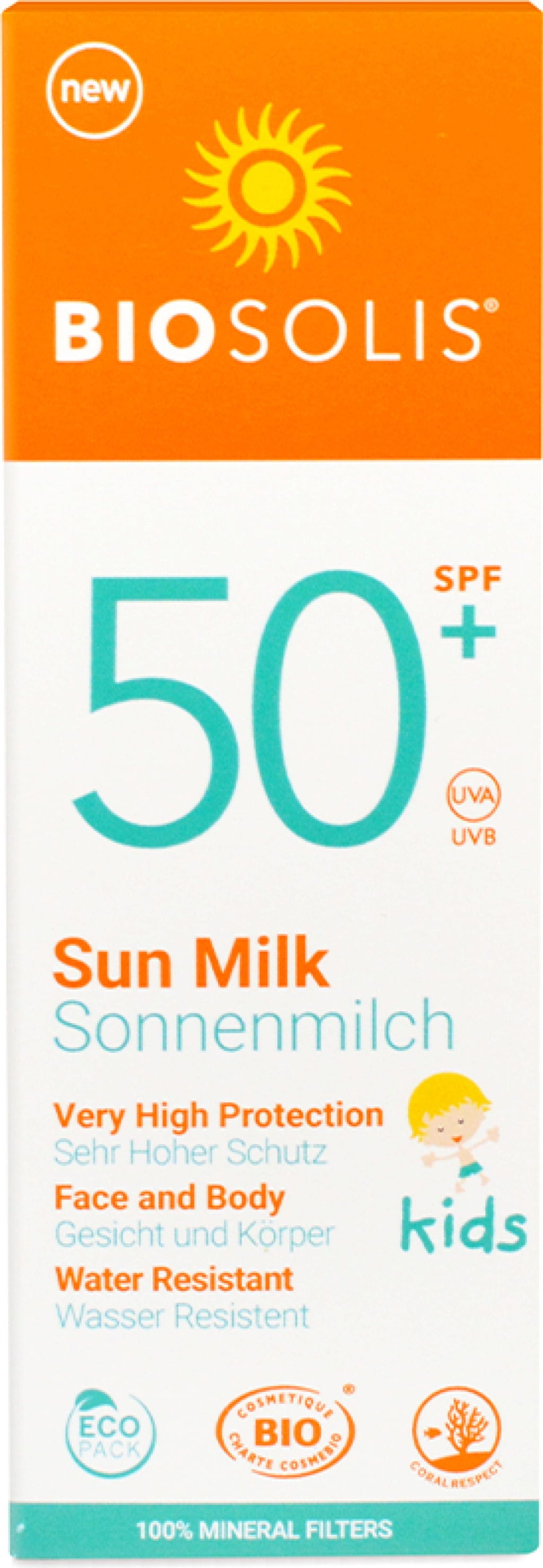 Biosolis  Kids Sonnenmilch LSF 50+, 100 ml