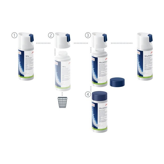 JURA Milchsystemreiniger Mini-Tabs Dosiersystem 180g