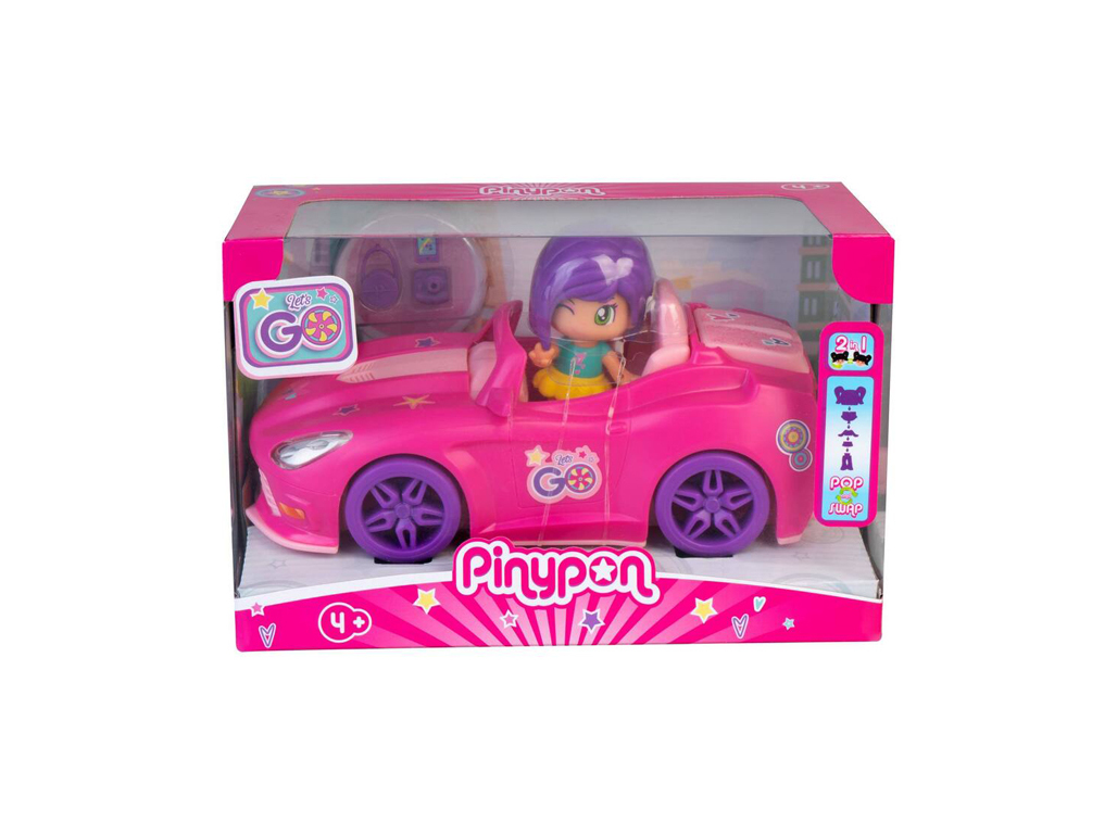 LET'S GO CARRO OU MOTO PINYPON MODELOS SORTIDOS