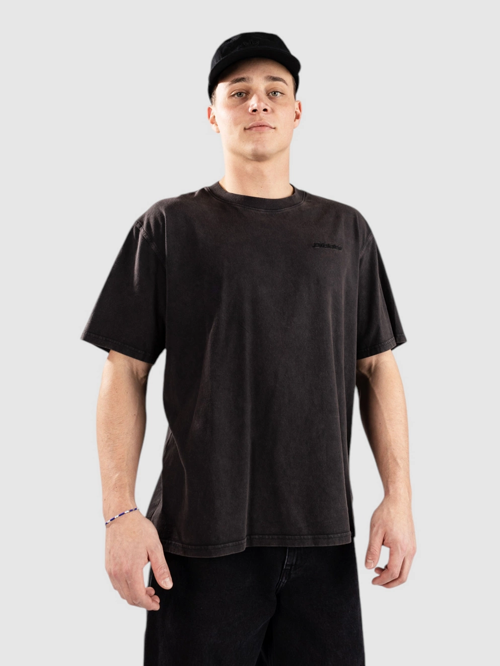 Dickies Plentywood T-Shirt dble dye/acid wash black