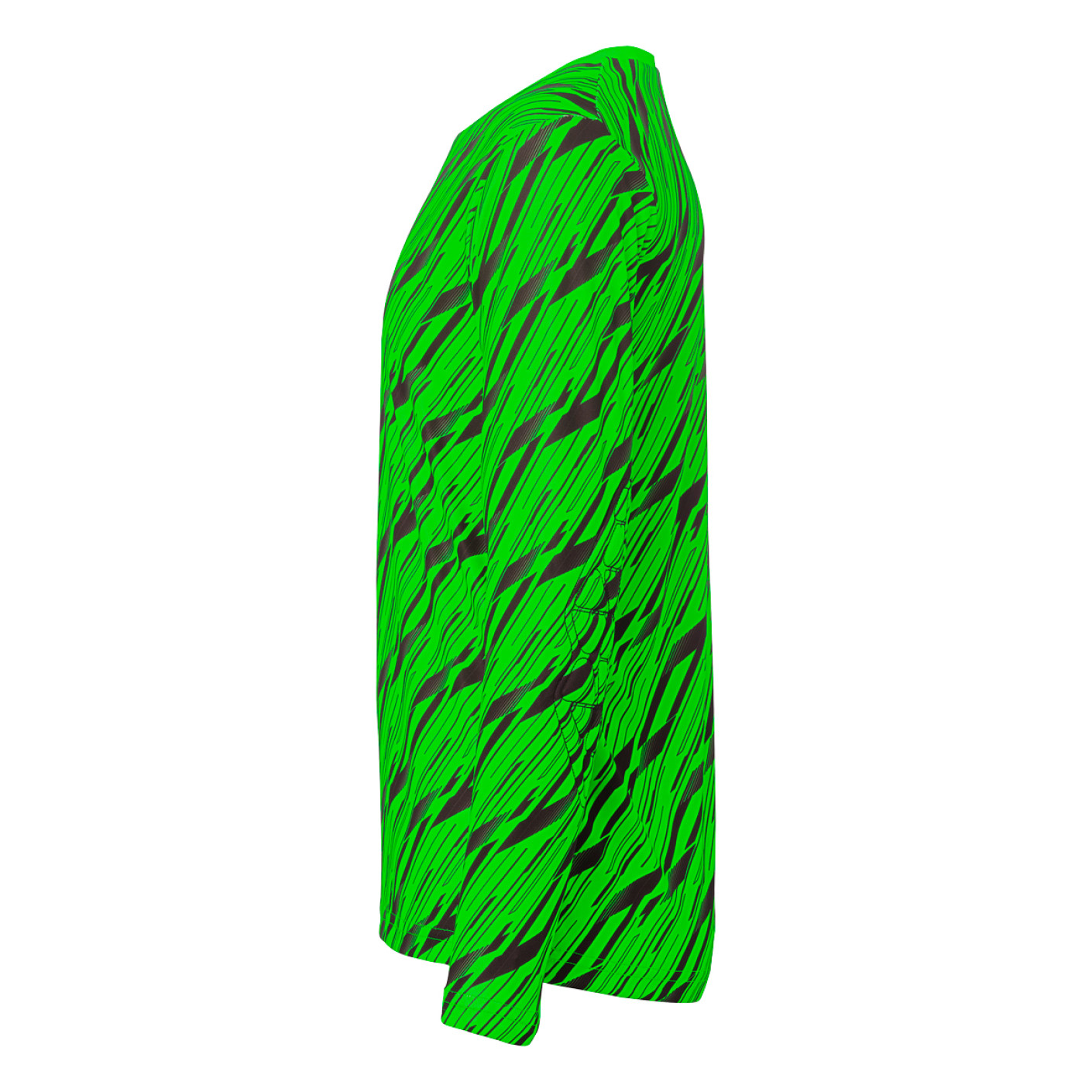 Uhlsport Progressive Keepersset Lange Mouwen Kids Felgroen Zwart