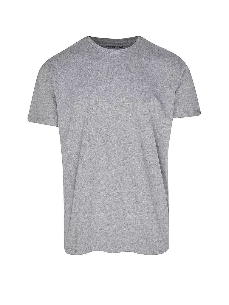 SELECTED T-Shirt SLHASPEN grau