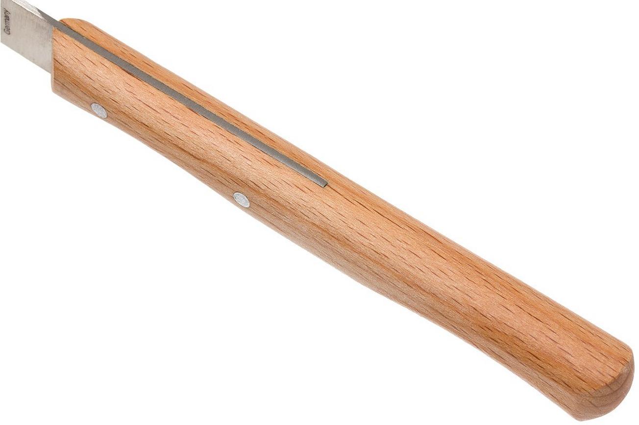 Robert Herder schilmes straight classic, roodbeuken RVS, 6,5 cm