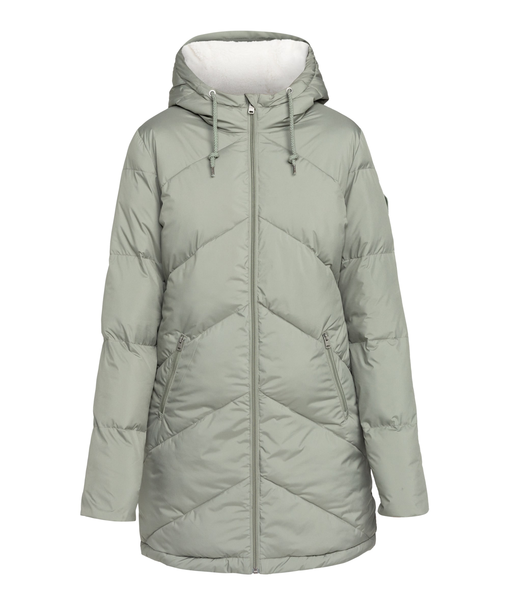 Roxy Steppjacke »BETTER WEATHER« mit Kapuze extra Länge