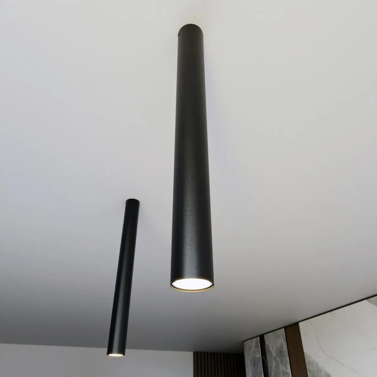 EPIKASA Spot d'Intérieur Tecno Noir