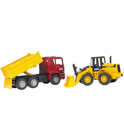 Bruder Baumaschinen - MAN TGA und FR 130 - 02752