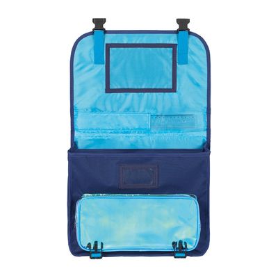 Cartable Space - 38 X 32 X 15 cm - 2 compartiments - bleu - Viquel