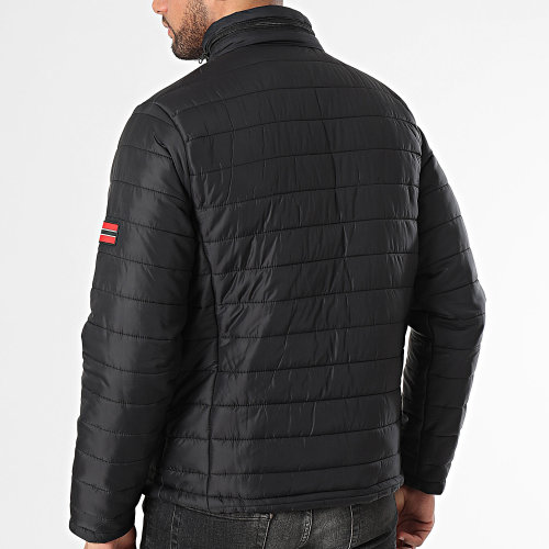 Doudoune Capuche Noir