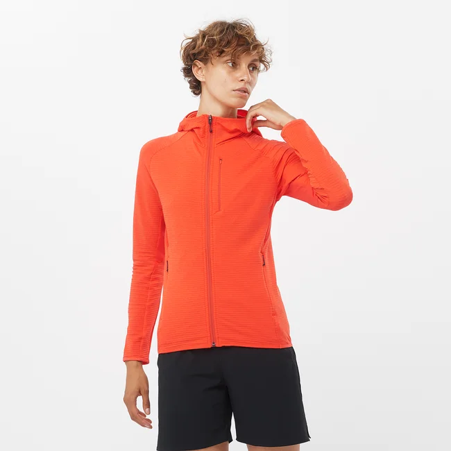 ESSENTIAL LIGHTWARM  Midlayer-Kapuzenjacke Damen