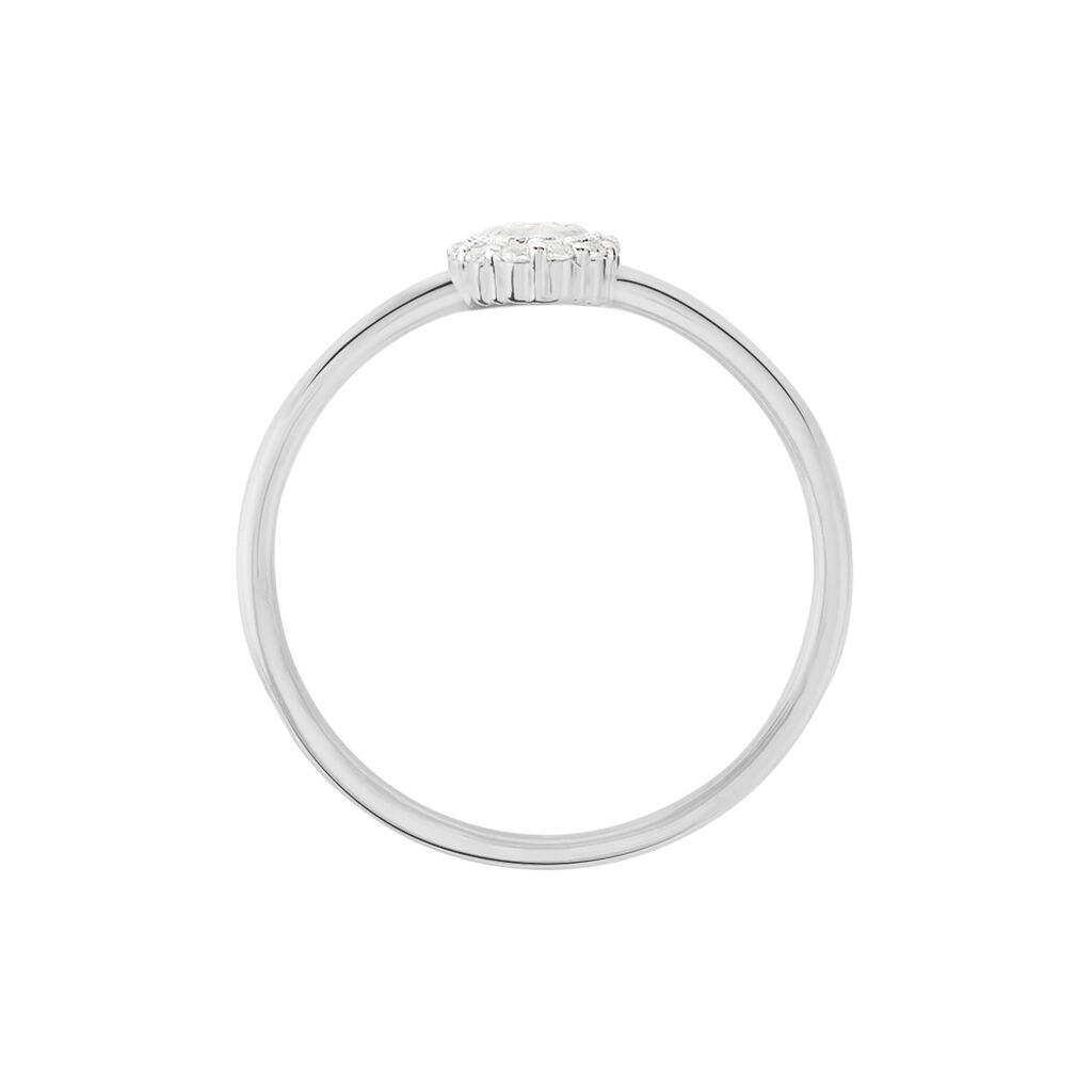 Bague Adelisa Or Blanc Diamant