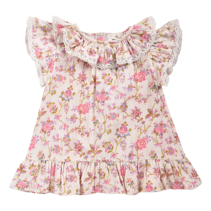 Louise Misha Robe Natiya Fleurie | Rose