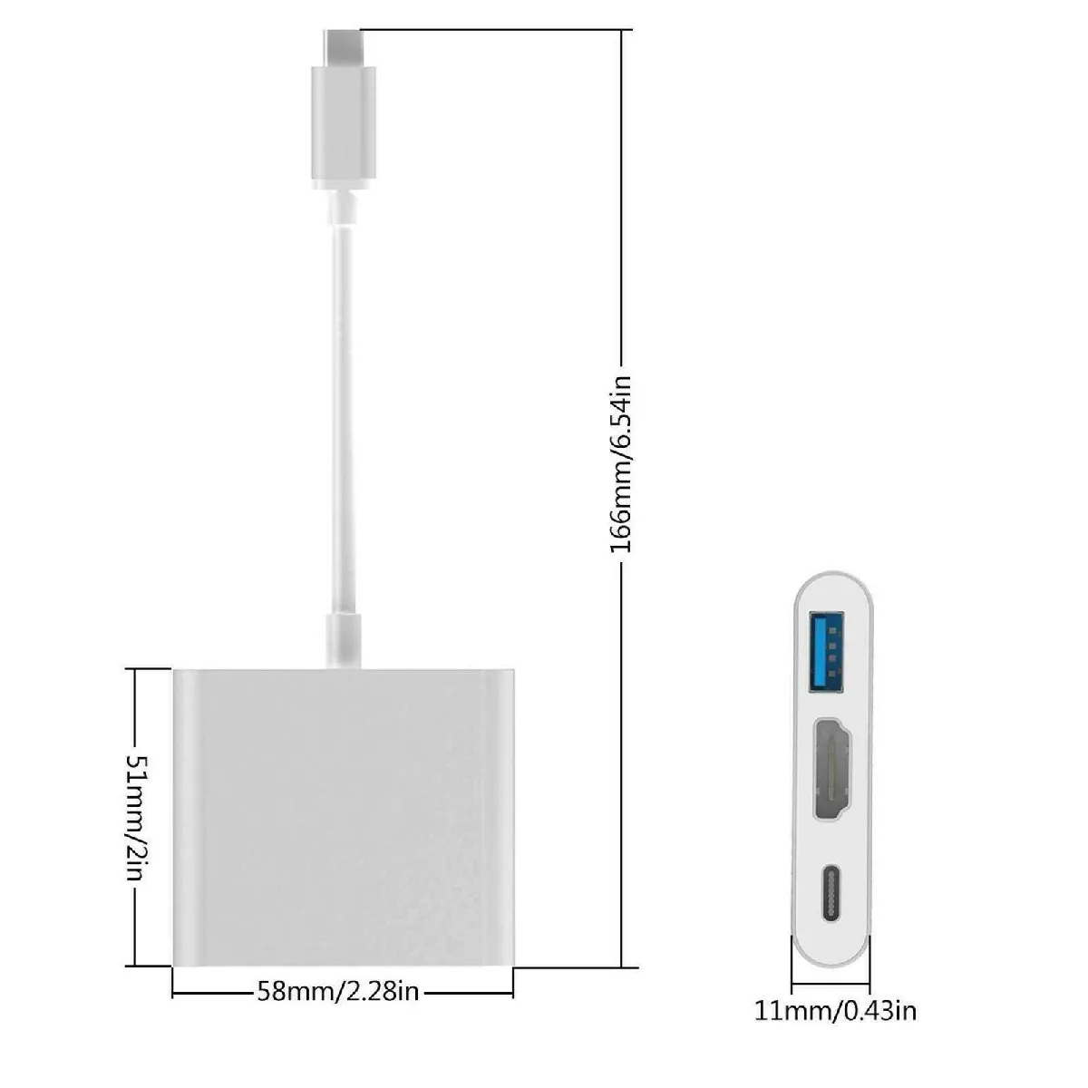 Universal Adaptateur USB-C pour MacBook