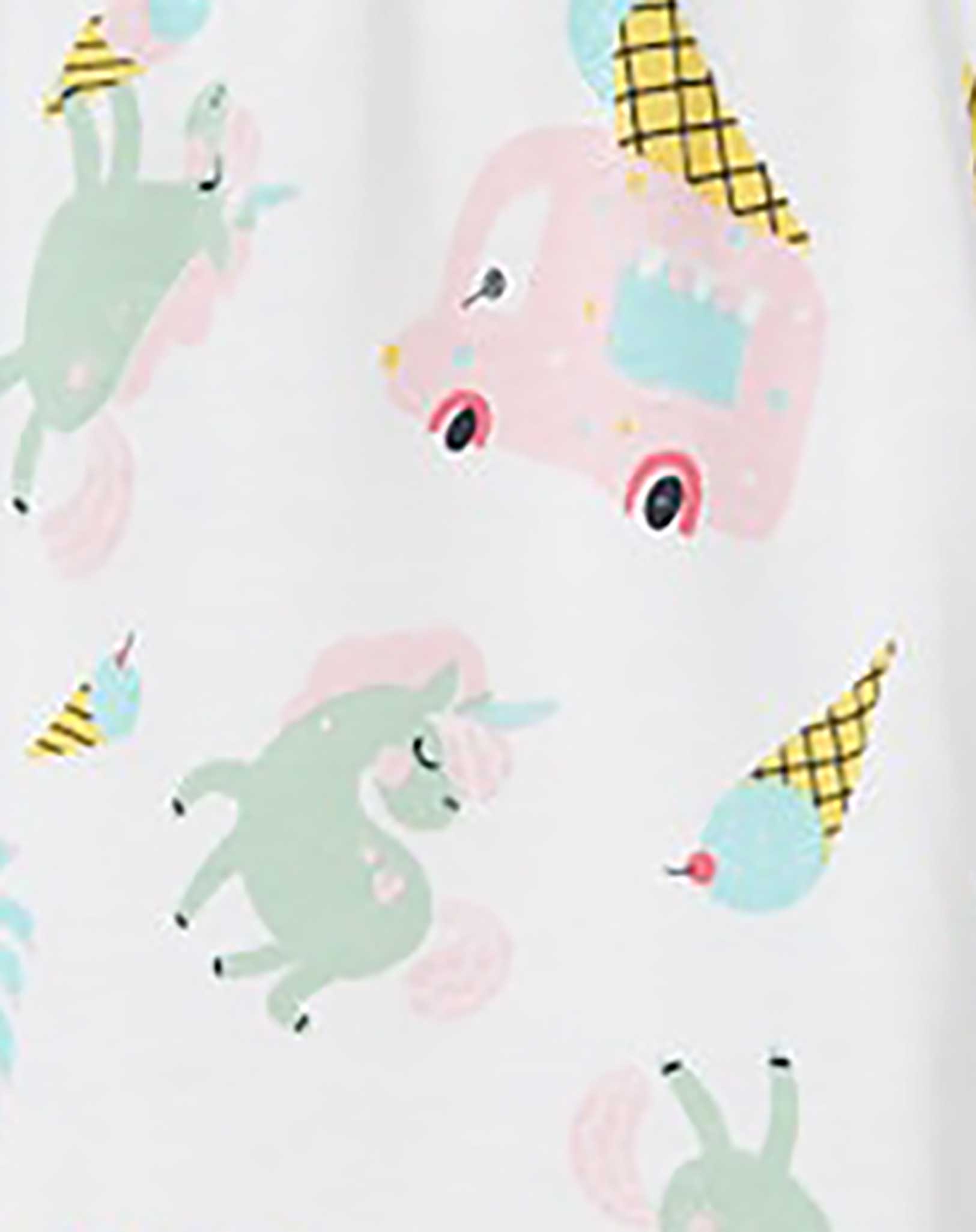 Kleid NMFVIGGA SPENCER UNICORN DREAM ärmellos in bright white