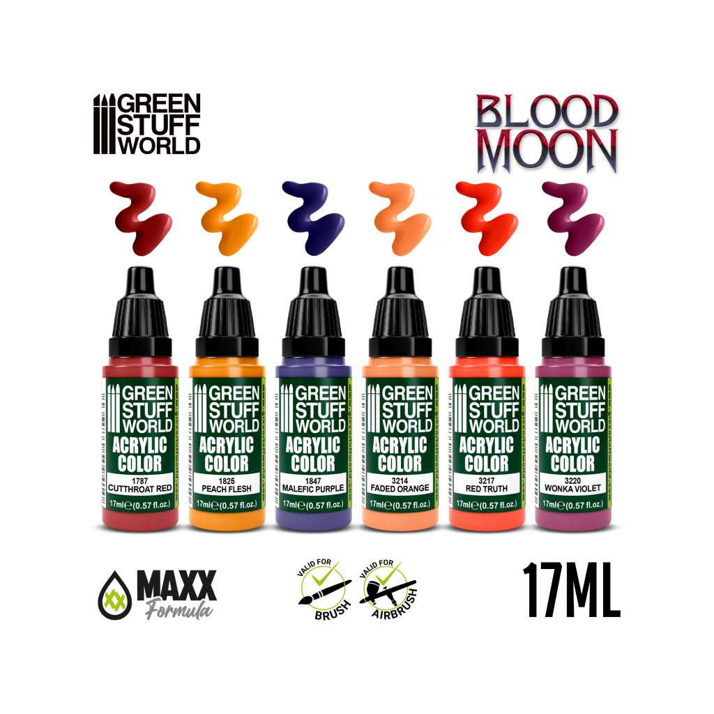 Set de Peintures - Moon Blood