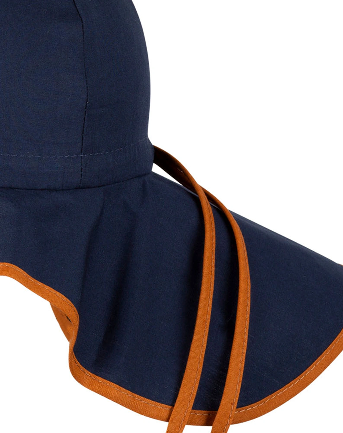 Sommerhut HOLIDAY mit Nackenschutz in indigo