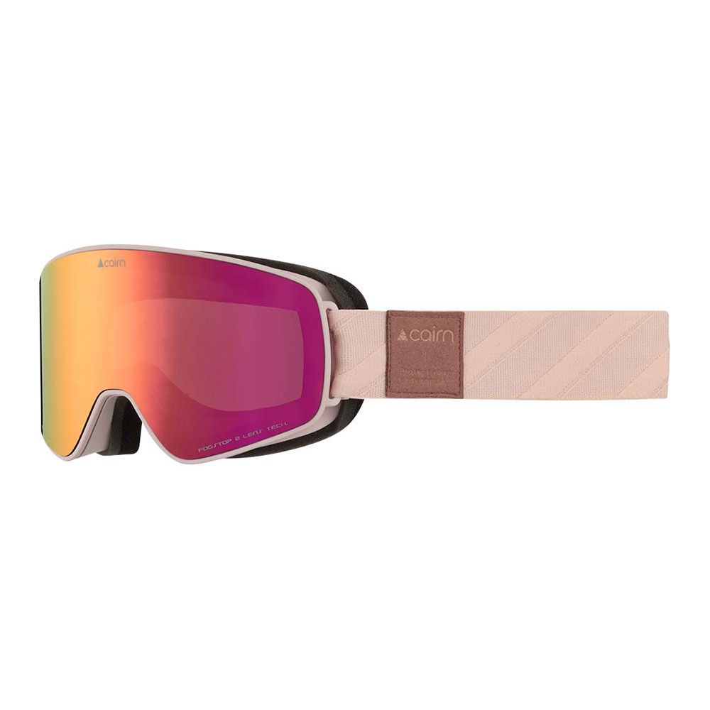 Cairn MAGNITUDE - Masque ski + écran supplémentaire Homme mat powder pink/pink