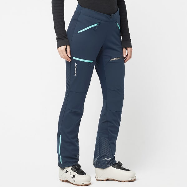 Pantalon ski de randonnée SALOMON MTN SOFTSHELL PANT W CARBON