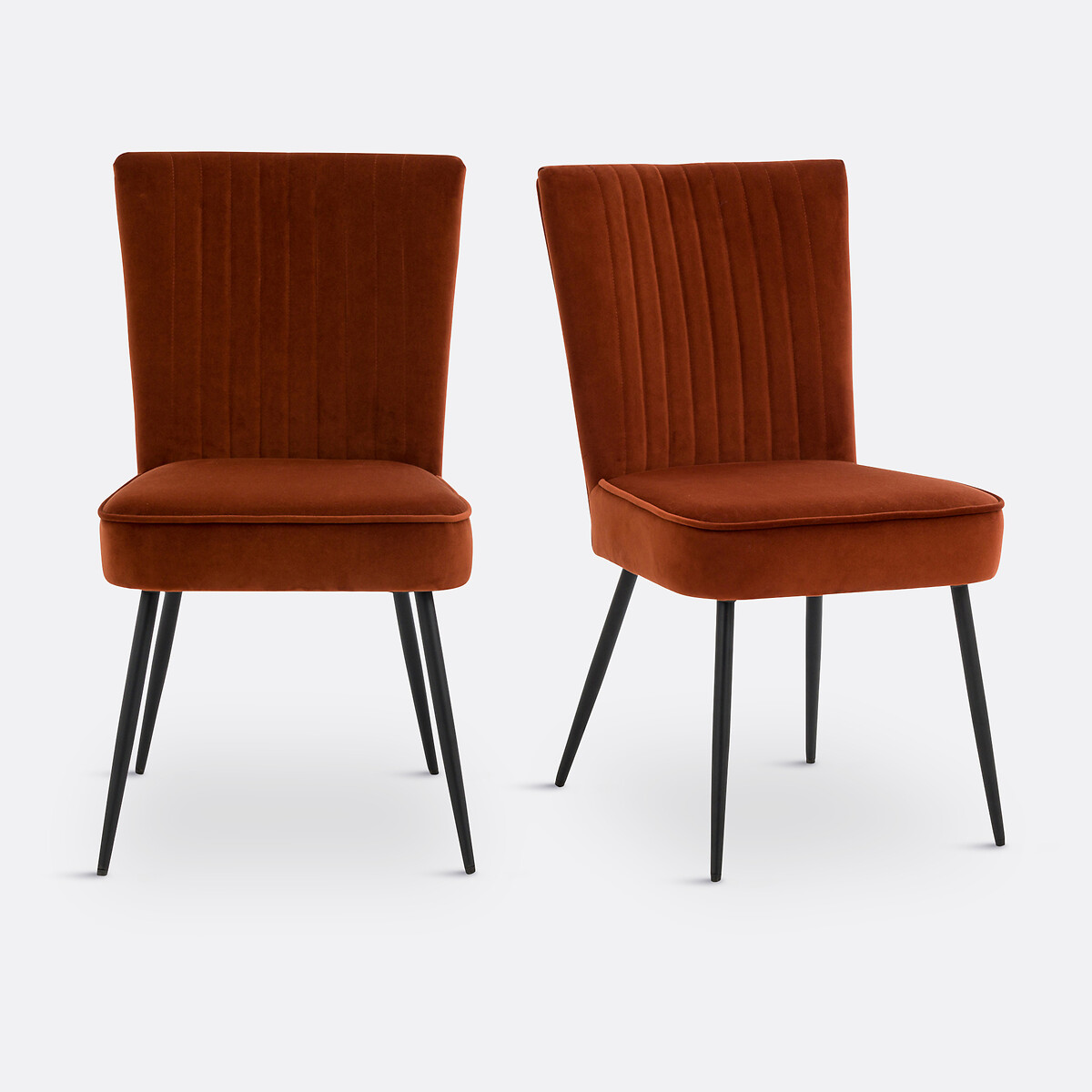 LA REDOUTE INTERIEURS<br>Conjunto de 2 cadeiras vintage estilo anos 60, Ronara