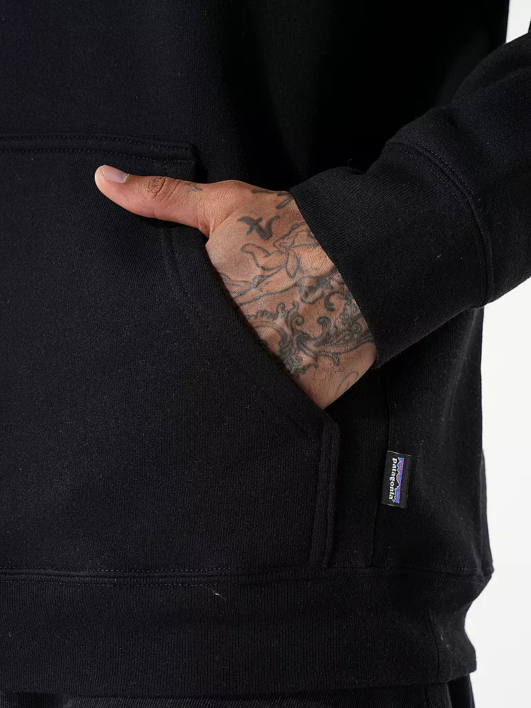 PATAGONIA Kapuzensweater - Hoodie CREST UPRISAL schwarz