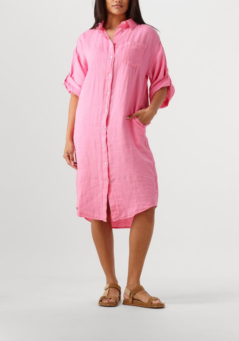 roze bellamy midi jurk fay