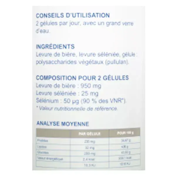 Oemine Sélénium 60 gélules