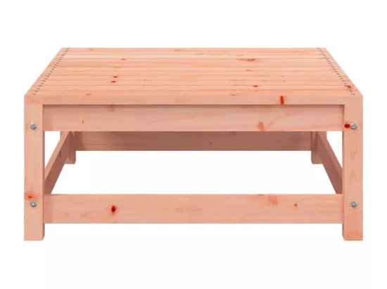 Repose-pied de jardin 70x70x30 cm massif de douglas
