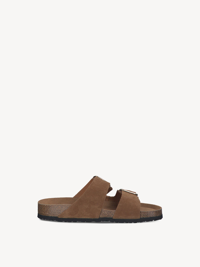 Leren Slipper - bruin