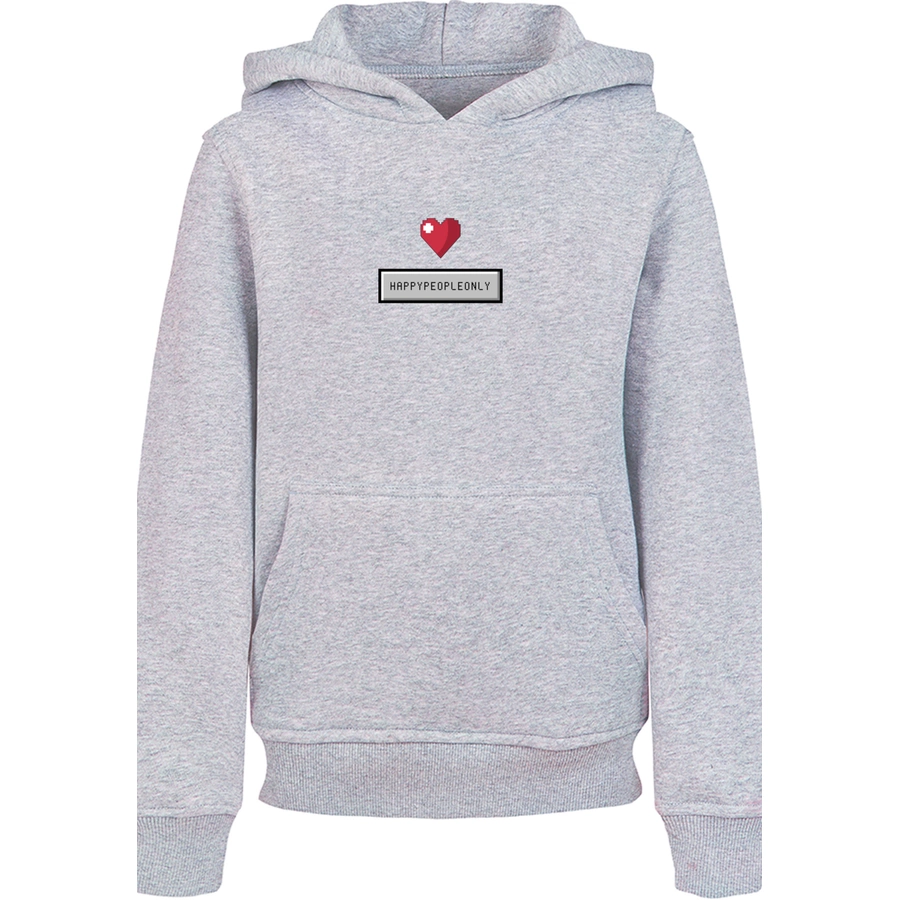 F4NT4STIC Hoodie Happy New Year Silvester 2023 heather grey