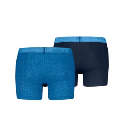 Boxer homme confort anti-enroulement et double couche - Lot de 2 LEVIS