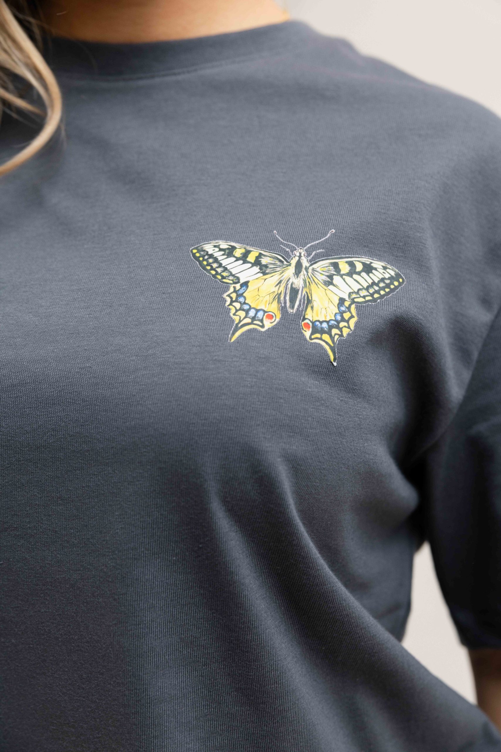 24 Uomo Child Of Nature T-shirt Dames Donkergrijs