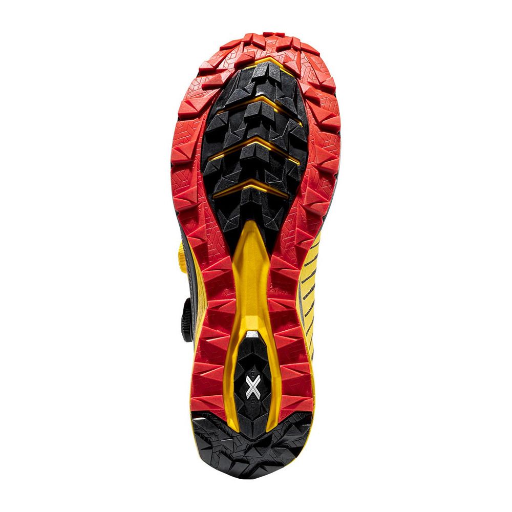 La Sportiva JACKAL II BOA® - Chaussures trail Homme yellow/black