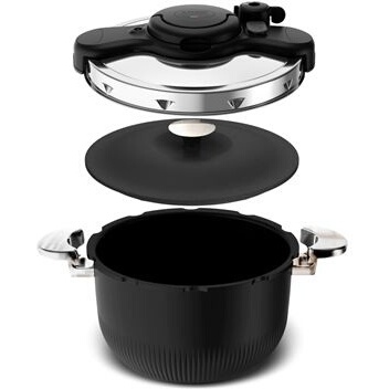 Autocuiseur Seb Autocuiseur Clipso Tempo 3-in-1 Cocotte-minute, Faitout, Cocotte a four P4810700