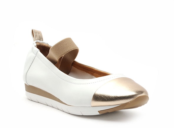 Fugitive ballerines femme vero blanc
