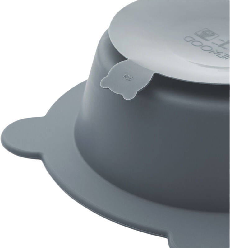 Liewood Peony suction bowl 2-pack Sea blue/whale blue mix