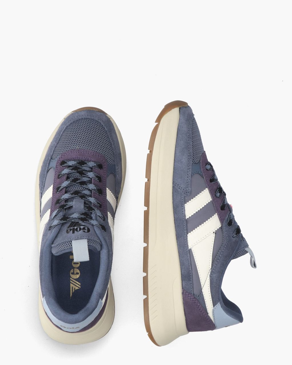 Gola Phoenix Blauw/Paars Damessneakers