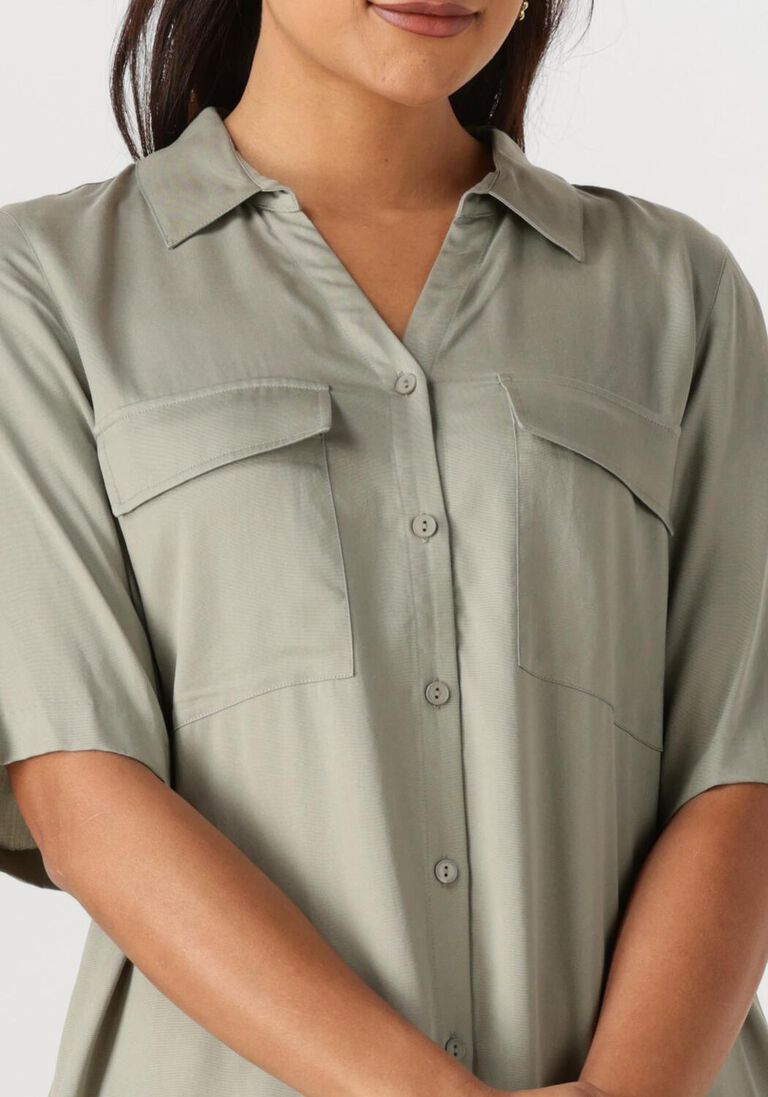groene mos mosh midi jurk mmether cnet dress