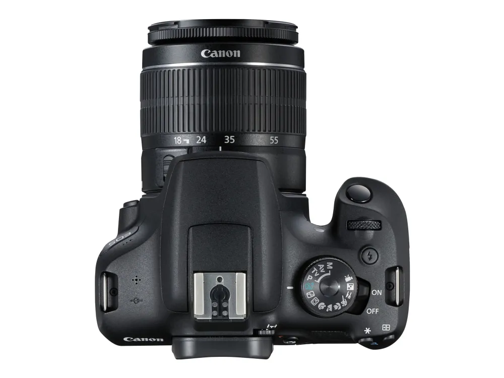Canon EOS 2000D - Digitalkamera - SLR - 24.1 MP - APS-C - 1080p / 30 fps - kun kamerahus - Wi-Fi, NFC