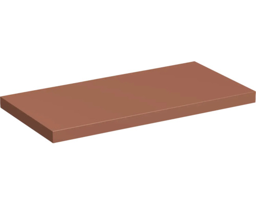 Maatwerk wastafelblad Jungborn Trento Cotto, zonder uitsparing, diepte 50,2 cm, verkrijgbaar in de maten 60 cm tot 250 cm
