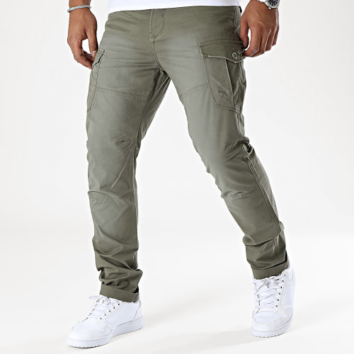 Pantalon Cargo Relaxed Fit Kalis Vert Kaki