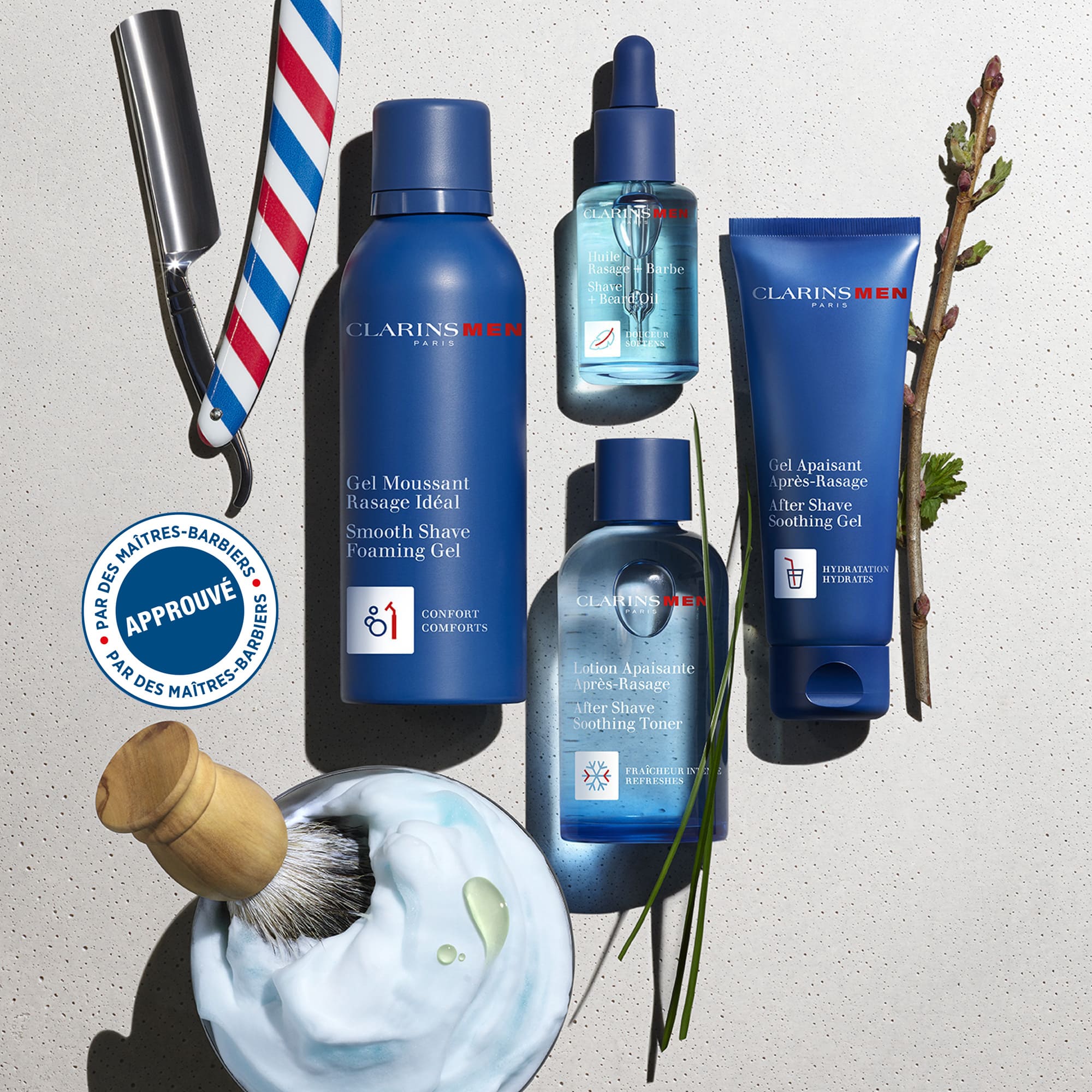 ClarinsMen Lotion Apaisante Après-Rasage |