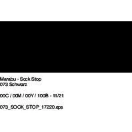 Marabu Sock Stop Rutschfeste, Textilfarbe schwarz, 90 ml